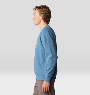 Men's Mt. Whitney Crew Sweatshirt, Color: Adriatic Blue, image 7