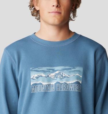 Men's Mt. Whitney Crew Sweatshirt, Color: Adriatic Blue, image 8