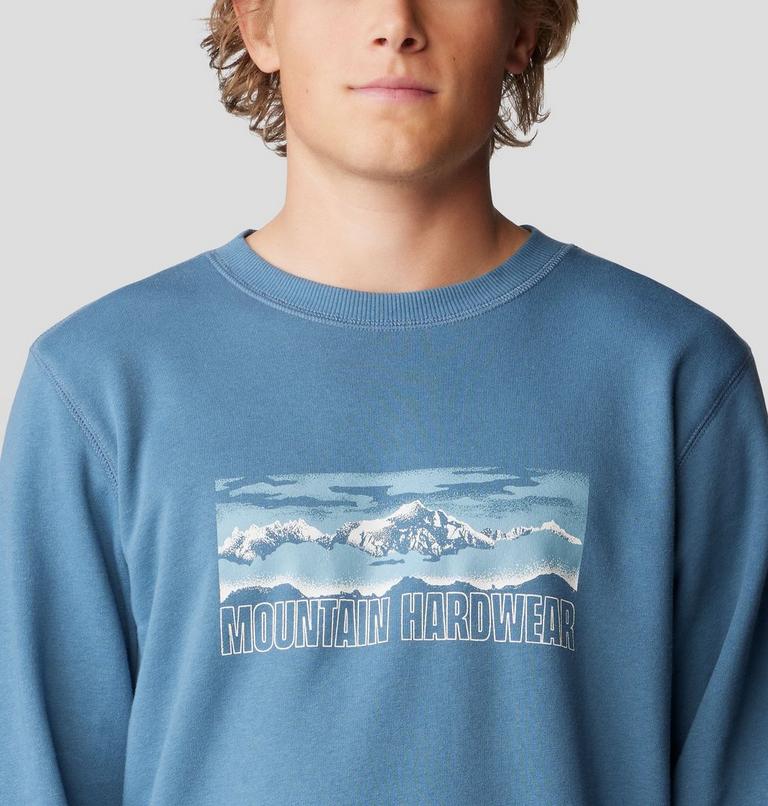 Men's Mt. Whitney Crew Sweatshirt, Color: Adriatic Blue, image 4