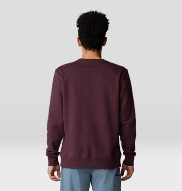 Men's Mt. Whitney Crew Sweatshirt, Color: Blackberry, image 2