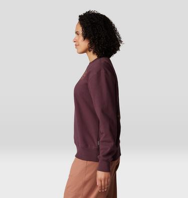 Women's Peace Crew Sweatshirt, Color: Blackberry, image 15
