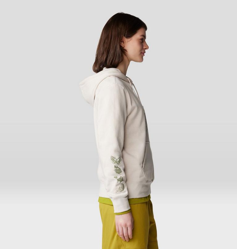 Women's Type Swirl Pullover Hoody, Color: Talc, image 5