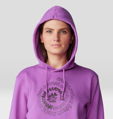 Women's Type Swirl Pullover Hoody, Color: Lilac Glow, image 8