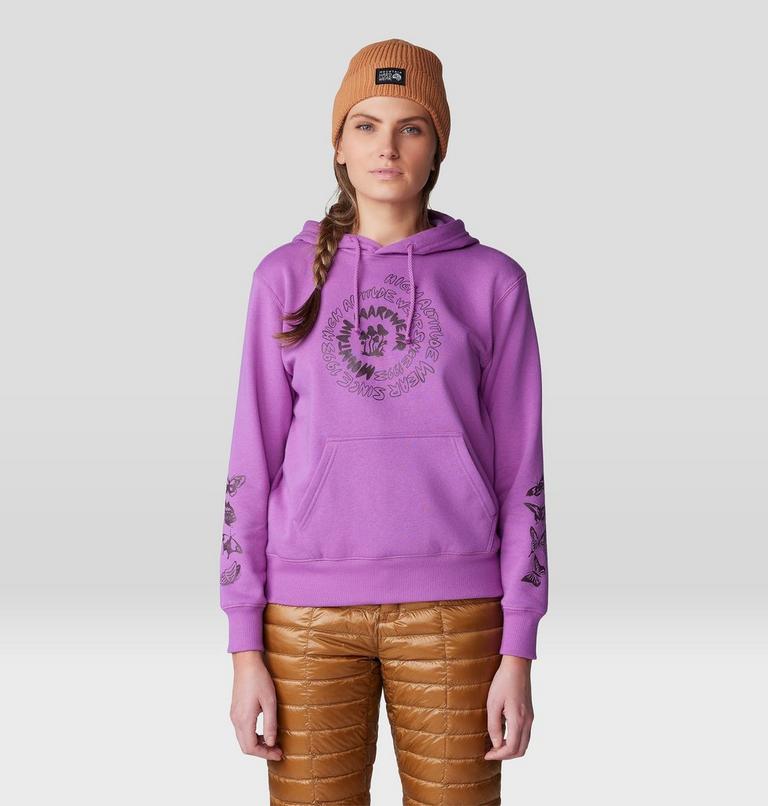 Women's Type Swirl Pullover Hoody, Color: Lilac Glow, image 7