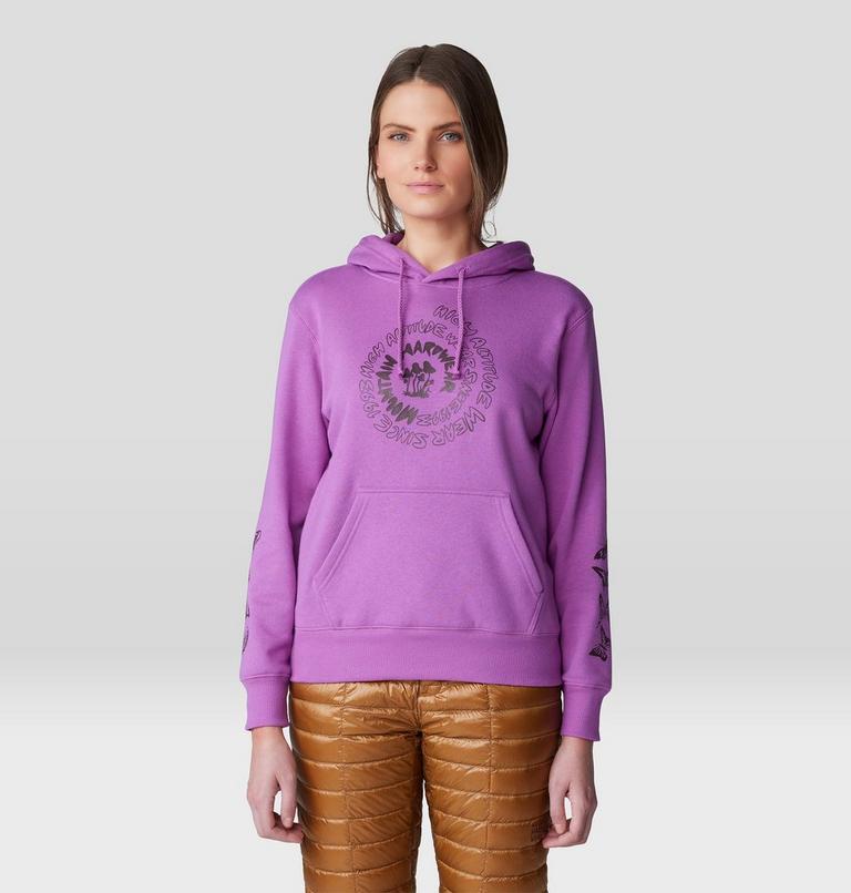Women's Type Swirl Pullover Hoody, Color: Lilac Glow, image 1
