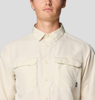 Men's Canyon Long Sleeve Shirt, Color: Stone, image 16