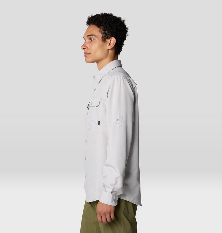 Men's Canyon Long Sleeve Shirt, Color: Light Dunes, image 3