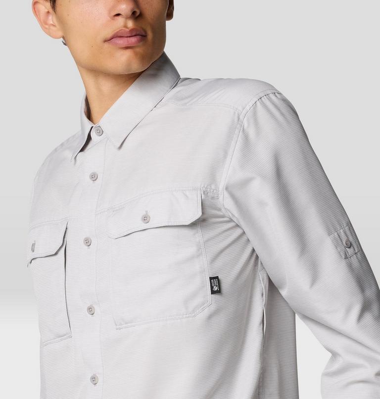 Men's Canyon Long Sleeve Shirt, Color: Light Dunes, image 7