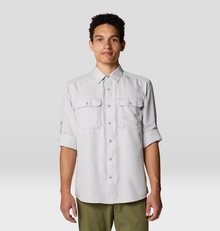 Men's Canyon Long Sleeve Shirt, Color: Light Dunes, image 8