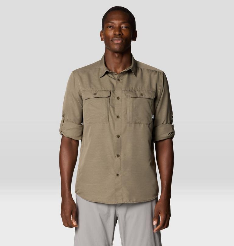 Men's Canyon Long Sleeve Shirt, Color: Tierra, image 5