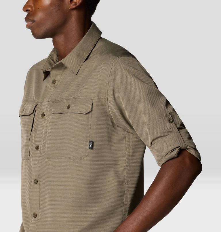 Men's Canyon Long Sleeve Shirt, Color: Tierra, image 6