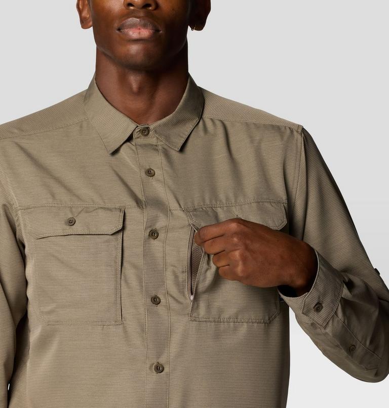 Men's Canyon Long Sleeve Shirt, Color: Tierra, image 8