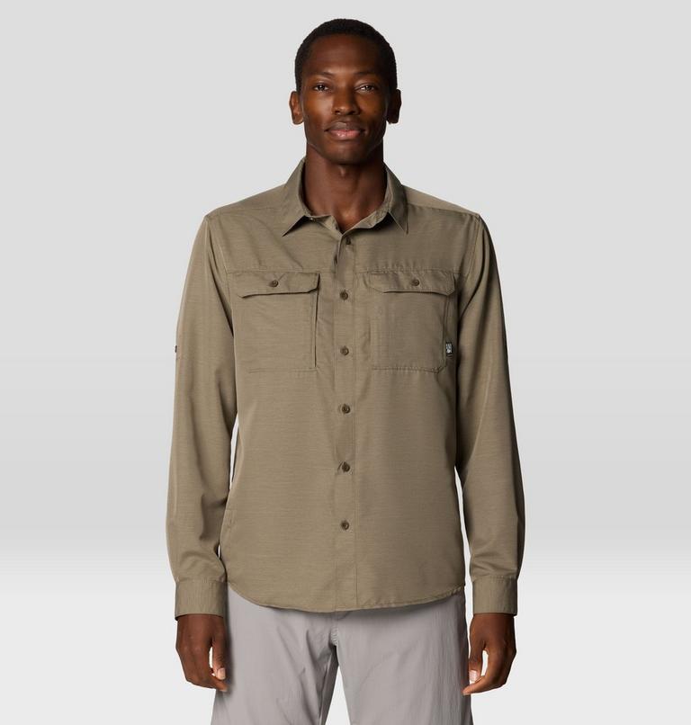 Men's Canyon Long Sleeve Shirt, Color: Tierra, image 1
