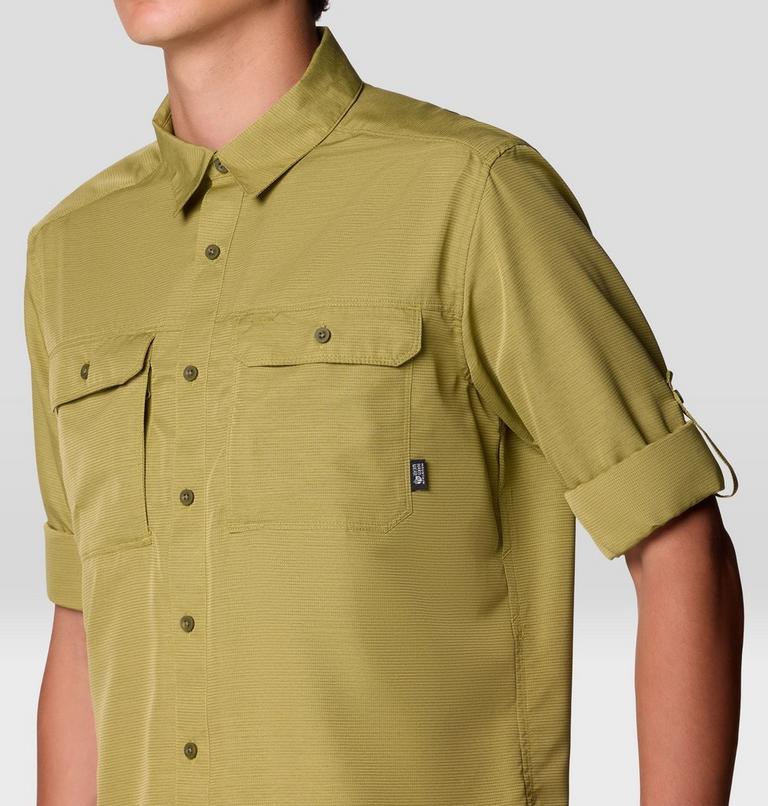 Men's Canyon Long Sleeve Shirt, Color: Bright Fatigue, image 6