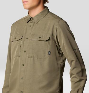 Men's Canyon Long Sleeve Shirt, Color: Stone Green, image 12