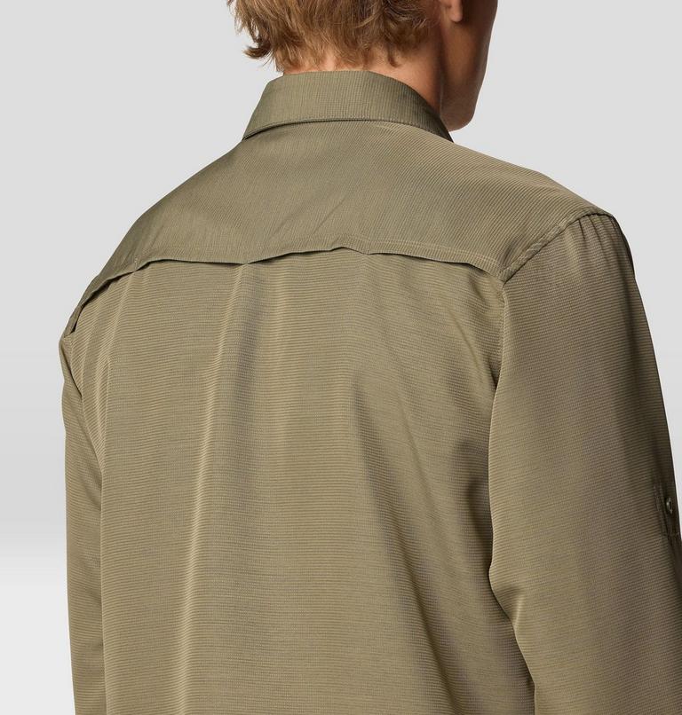 Men's Canyon Long Sleeve Shirt, Color: Stone Green, image 5