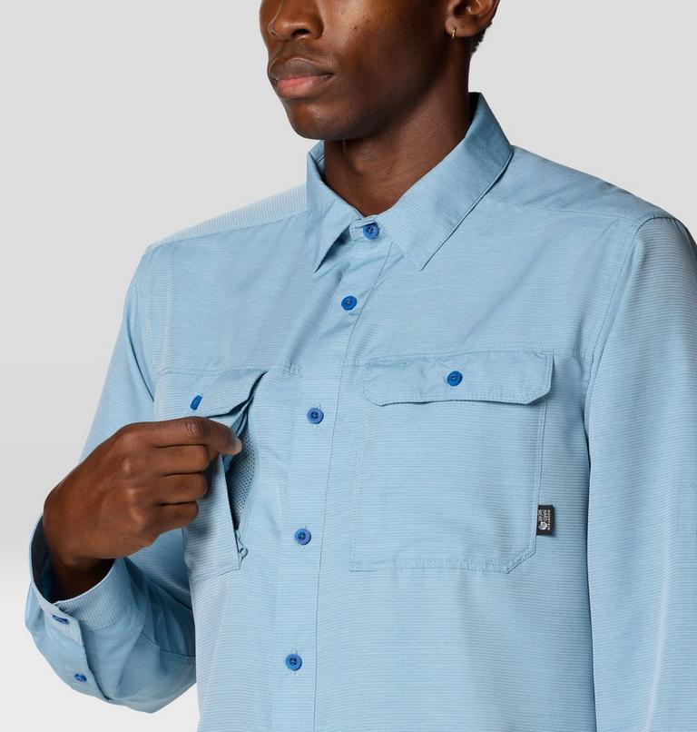 Men's Canyon Long Sleeve Shirt, Color: Element, image 8