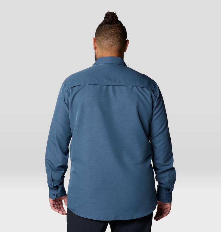 Men's Canyon Long Sleeve Shirt, Color: Zinc, image 10