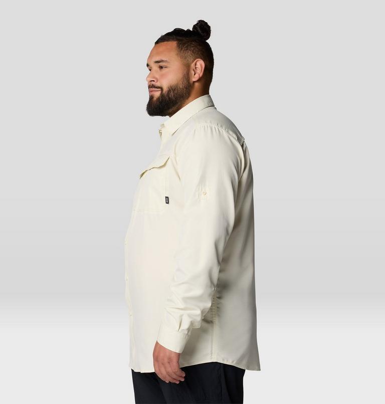 Men's Canyon Long Sleeve Shirt - Tall Size, Color: Stone, image 3