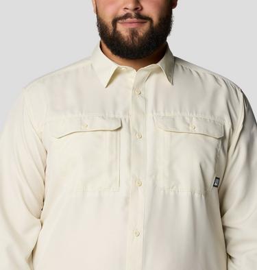 Men's Canyon Long Sleeve Shirt - Tall Size, Color: Stone, image 16