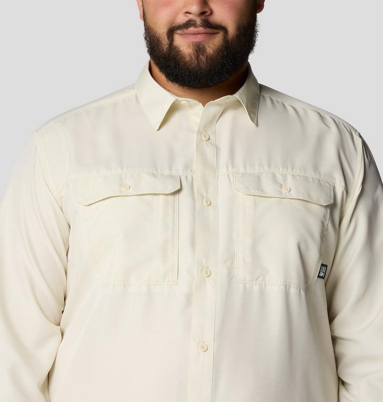 Men's Canyon Long Sleeve Shirt - Tall Size, Color: Stone, image 4
