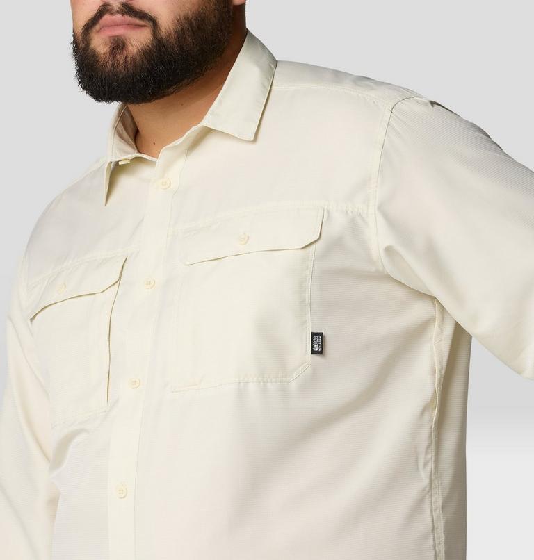 Men's Canyon Long Sleeve Shirt - Tall Size, Color: Stone, image 7