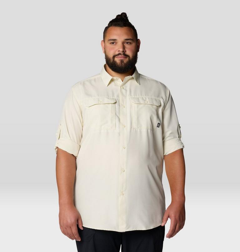 Men's Canyon Long Sleeve Shirt - Tall Size, Color: Stone, image 8