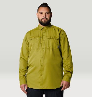 Men's Canyon Long Sleeve Shirt - Tall Size, Color: Bright Fatigue, image 13