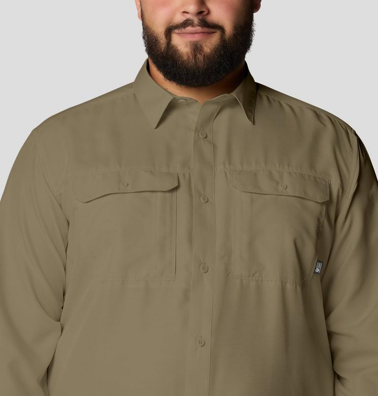 Men's Canyon Long Sleeve Shirt - Tall Size, Color: Stone Green, image 4