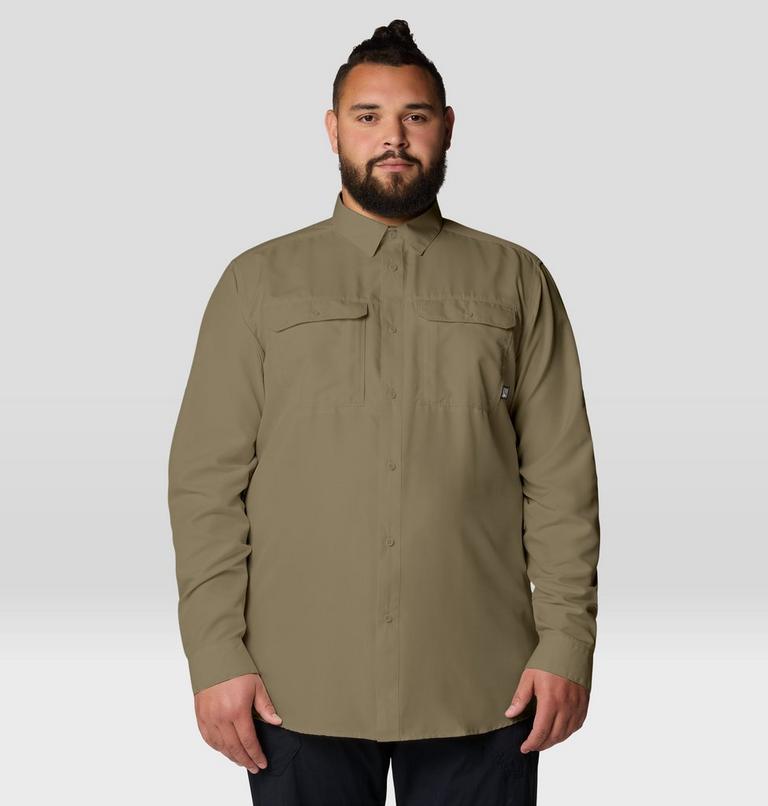 Men's Canyon Long Sleeve Shirt - Tall Size, Color: Stone Green, image 1