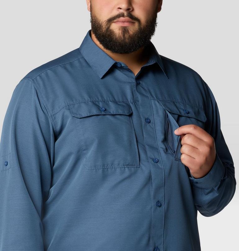 Men's Canyon Long Sleeve Shirt - Tall Size, Color: Element, image 6