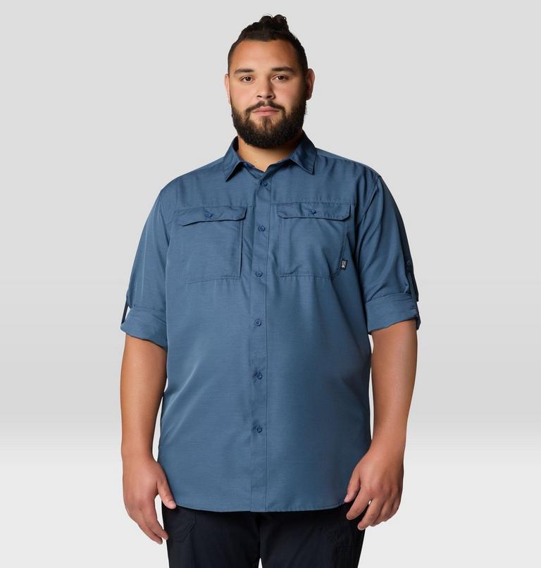 Men's Canyon Long Sleeve Shirt - Tall Size, Color: Element, image 8