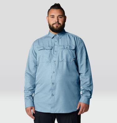 Men's Canyon Long Sleeve Shirt - Tall Size, Color: Element, image 9