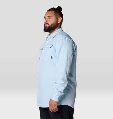 Men's Canyon Long Sleeve Shirt - Tall, Color: Blue Chambray, image 3