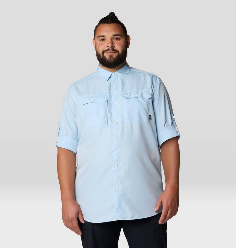Men's Canyon Long Sleeve Shirt - Tall, Color: Blue Chambray, image 7