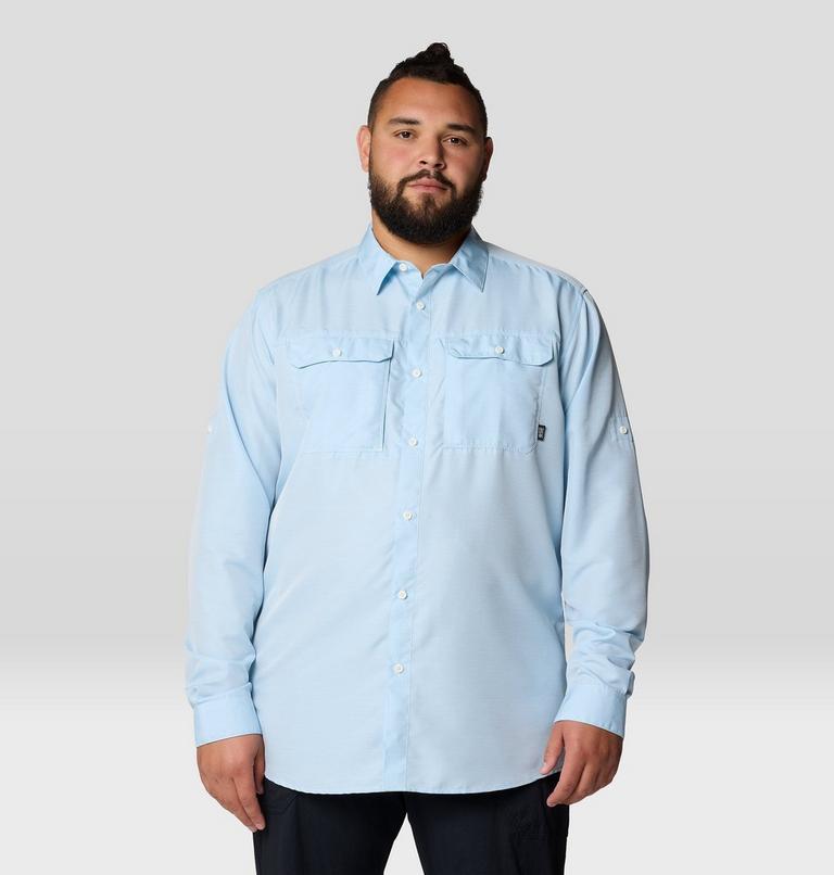 Men's Canyon Long Sleeve Shirt - Tall, Color: Blue Chambray, image 1