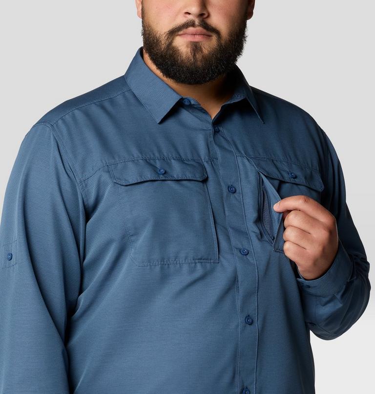 Men's Canyon Long Sleeve Shirt - Tall Size, Color: Zinc, image 6