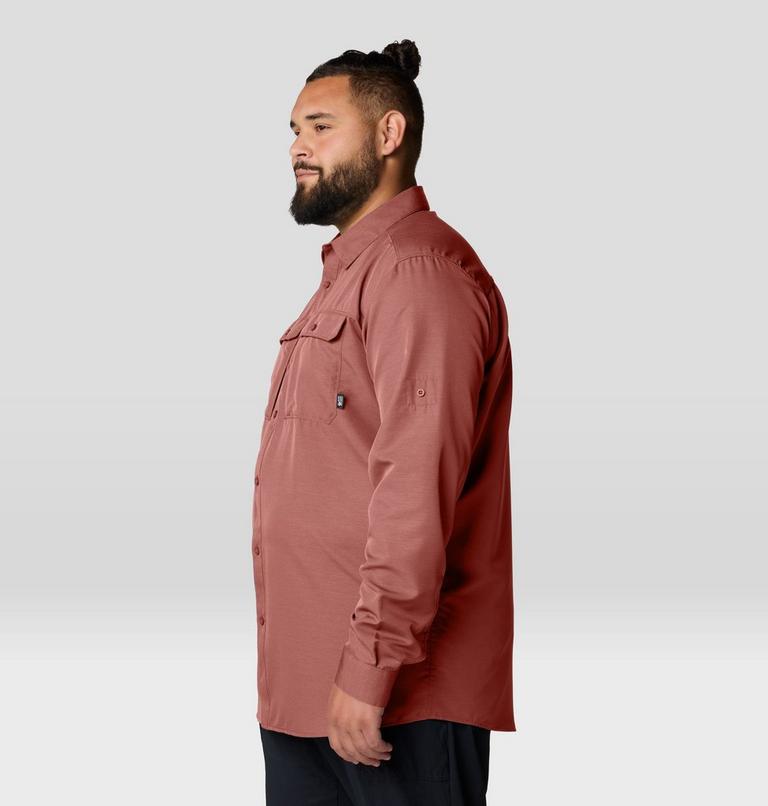 Men's Canyon Long Sleeve Shirt - Tall Size, Color: Bourbon Brown, image 3