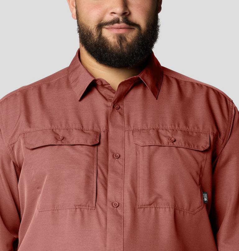 Men's Canyon Long Sleeve Shirt - Tall Size, Color: Bourbon Brown, image 4