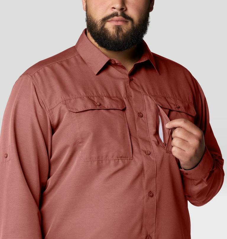 Men's Canyon Long Sleeve Shirt - Tall | 615 | 3XT, Color: Bourbon Brown, image 6