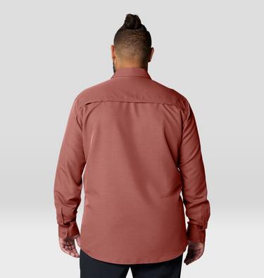 Men's Canyon Long Sleeve Shirt - Tall Size, Color: Bourbon Brown, image 6