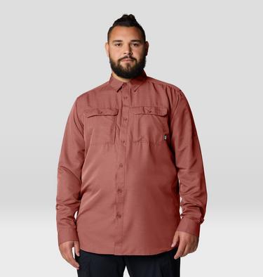Men's Canyon Long Sleeve Shirt - Tall Size, Color: Bourbon Brown, image 5