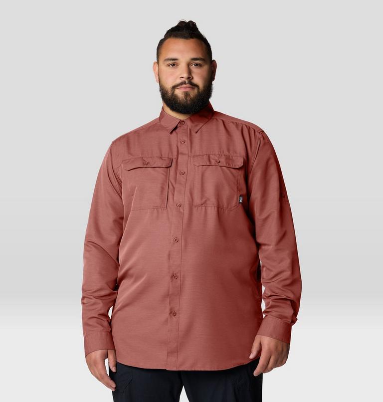 Men's Canyon Long Sleeve Shirt - Tall Size, Color: Bourbon Brown, image 1
