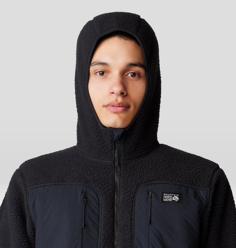 Men's HiCamp Fleece Hoody, Color: Black, image 4