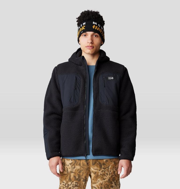 Men's HiCamp Fleece Hoody, Color: Black, image 6