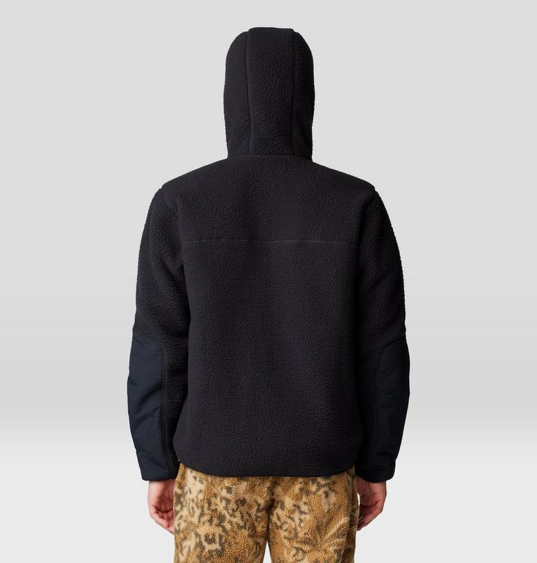 Men's HiCamp Fleece Hoody, Color: Black, image 2