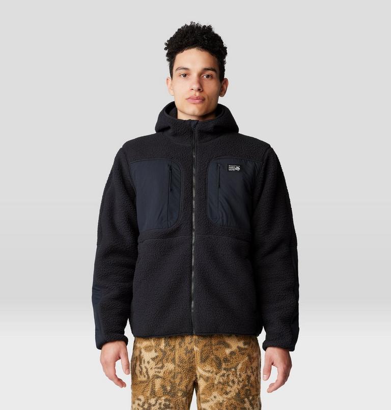 Men's HiCamp Fleece Hoody, Color: Black, image 1