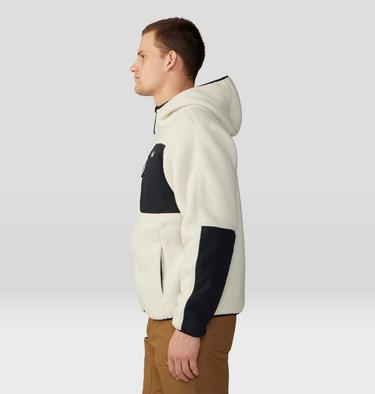 Men's HiCamp Fleece Hoody, Color: Stone, image 7