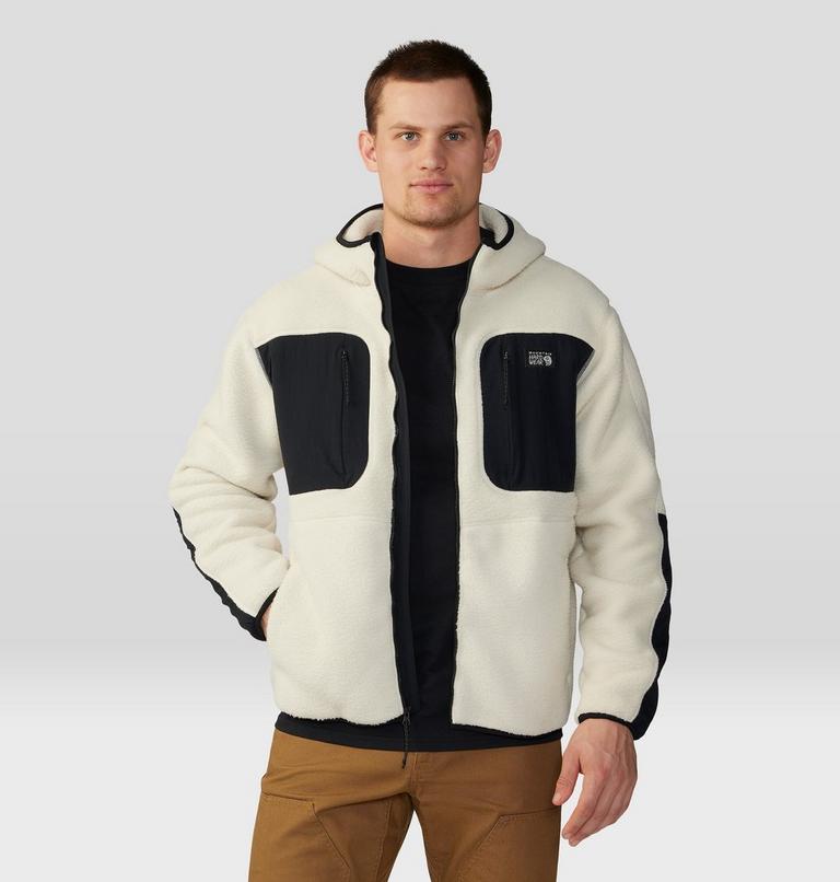 Men's HiCamp Fleece Hoody, Color: Stone, image 6