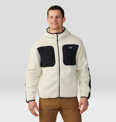 Men's HiCamp Fleece Hoody, Color: Stone, image 5
